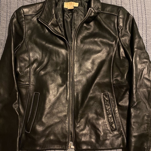 MICHAEL Michael Kors Jackets & Blazers - Michael Kors Leather Jacket